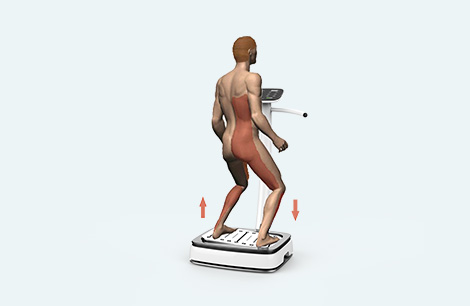 Alternating Left and Right Tilt Vibration Mode (Seesaw Type)