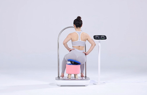 Pelvic Tilt (Sitting with a right pelvic tilt (pelvic bowl)